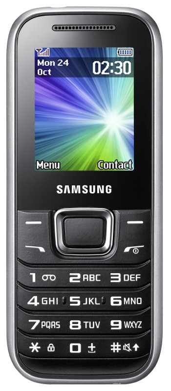 SAMSUNG GT-E1230 TSA Titanium Silver
