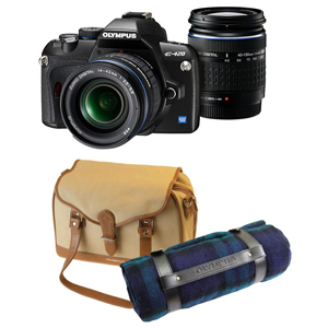 Olympus E-420 Power DZ Kit + ���� � �����
