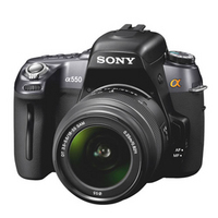 sony A550L kit 18-55mm/F3.5-5.6 black
