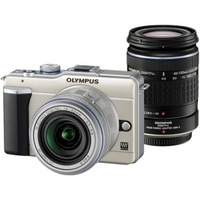 olympus E-PL1 DZK champagne/silver